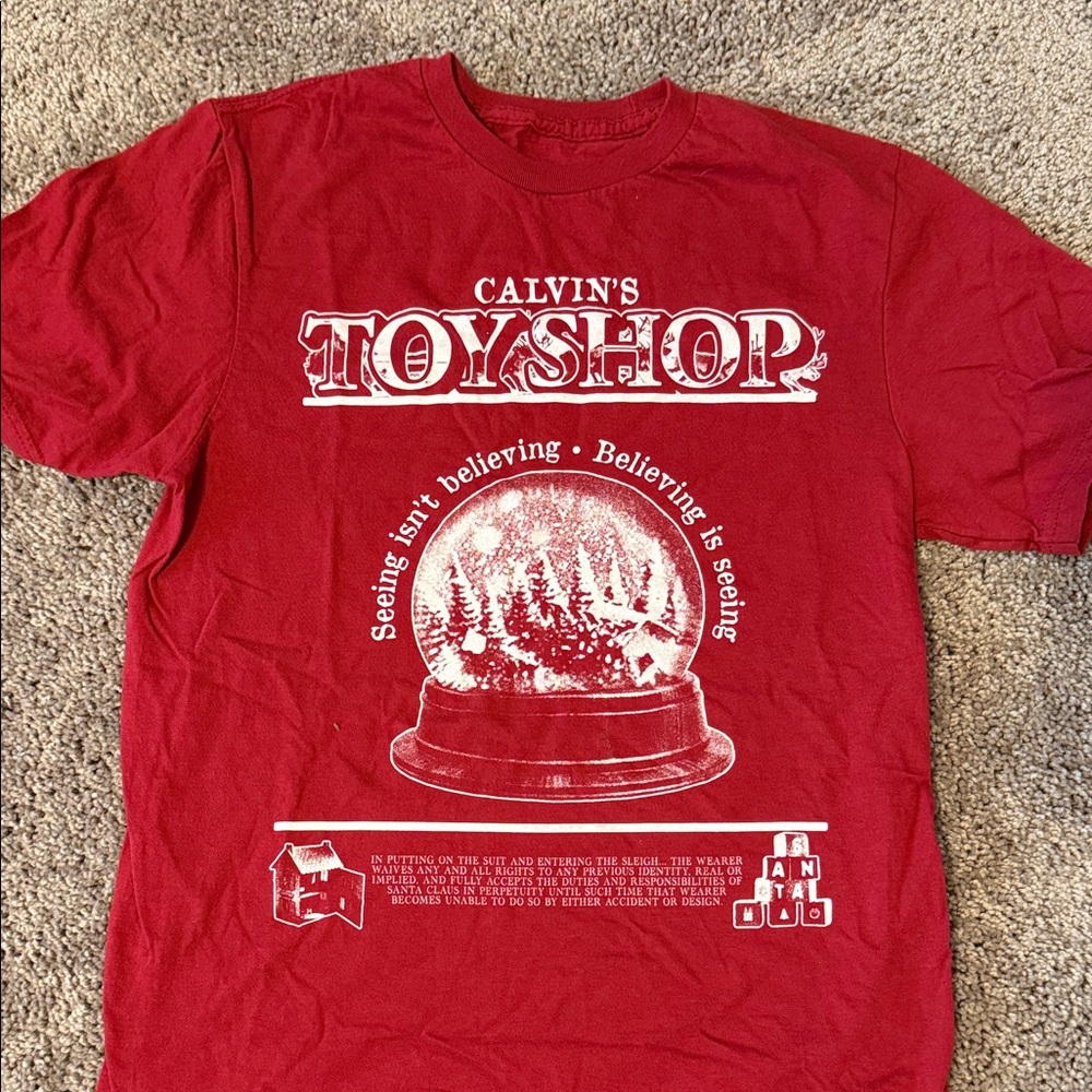Red Santa Claus - lost bros T-Shirt